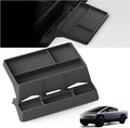 Tesla Cybertruck Behind Screen Storage Tray - Premium Silicone Dashboard Organizer, Custom Fit for 2024-2025 Model, Scratch-Resistant, Easy Installation, and Anti-Slip Design for Secure Storage