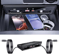 Car USB Hub Docking Station for Honda Civic 2022 2023 2024 2025 2026，Acura Integra 2023-2026 Type-C Fast Charger Auto Interior Centre Console Accessories Cigarette Lighter Phone Charging Adapter