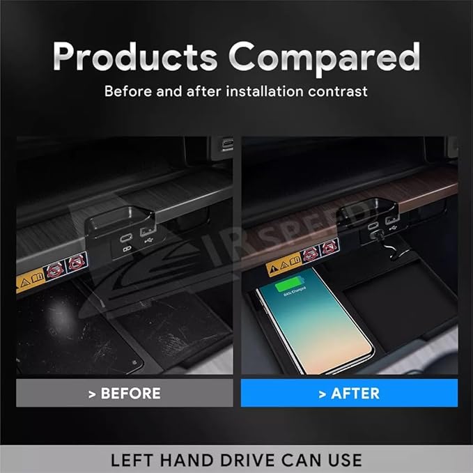for 2023-2025 Lexus RX 15W Fast Wireless Charger, Car Qi Charging Station fits RX350 RX350h RX450h+ RX500h