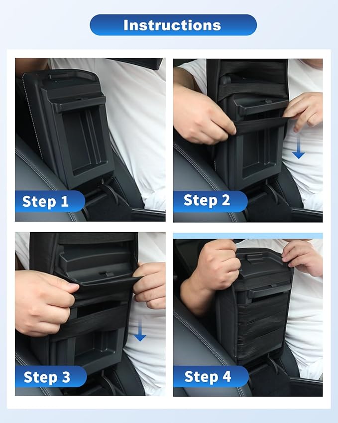 CDEFG for VW Volkswagen Atlas 2024 2025 2026 Center Console Cover for 2024 2025 2026 Atlas Cross Sport Accessories Armrest Cover 2024-2026 Atlas Cross Sport Middle Console Pad Arm Rest Cushion