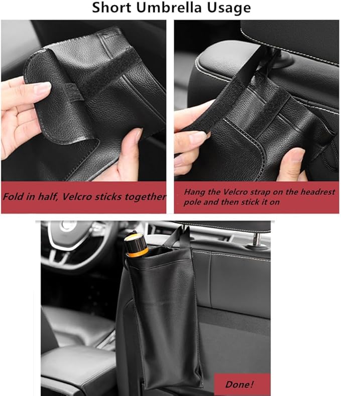 Car Umbrella Storage Bag Car Truck Back Seat Umbrella Storage Holder Adjustable Umbrella Storage Bag Multi functional umbrella storage bag
