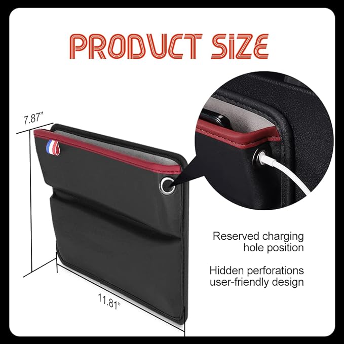 ASUBHA Car Seat Gap Filler Organizer, Car Seat Storage, Center Console Organizer with Card Slots, Automotive Interior Accessories in Between Cars Seat Catcher for Phone, Keys and Small Items