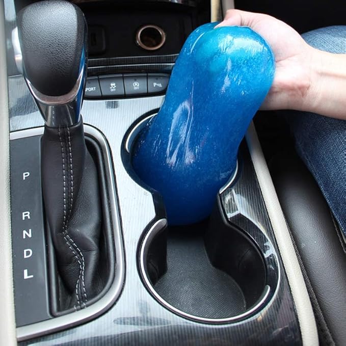 Car Cleaning Gel Kit Universal Detailing Automotive Dust Car Crevice Cleaner Auto Air Vent Interior Detail Removal Putty Cleaning Keyboard Cleaner for Car Vents, PC, Laptops, Cameras