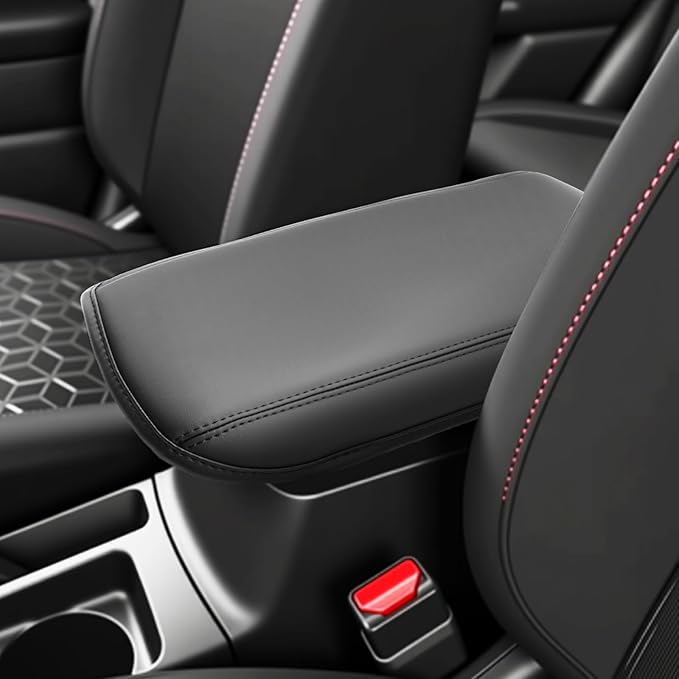 SKTU for 2025 2026 Mitsubishi Outlander Sport Center Console Cover for 2021-2026 Mitsubishi Outlander Sport Armrest Cover 2024 2025 2026 Outlander Sport Accessories Outlander Sport Console Cushion
