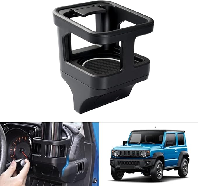 Autorder Custom Fit for Interior Accessories Suzuki Jimny 2019-2025 JB64 JB74 Water Cup Holder Mount Bracket Drinkes Support