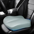 Car Seat Cushions for Driving, Comfort Memory Foam Wedge Driver Seat Cushion, Adult Booster Cushion, Adult Booster Seat for Car, Height 3.9 inch, for Car, Truck, Long Trips,Blue