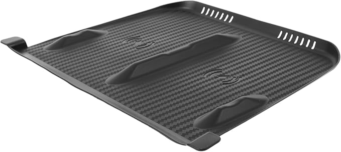 ERINGOGO Charging Pad for Model -Skid Silicone Mat for Center Console Compatible Interior Accessory for Secure Phone Charging Elegant Upgrade