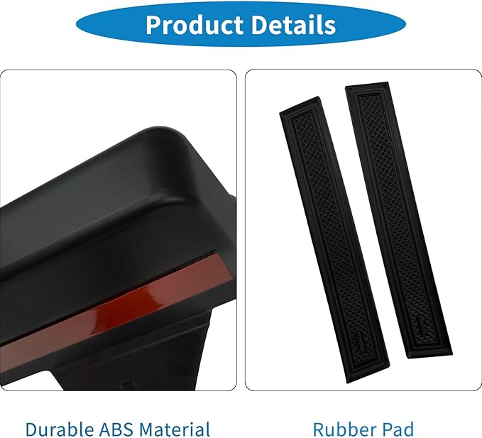 Xaido Console Gear Shifter Tray Compatible with Ford Bronco 2021 2022 2023 2024 2025 2/4-Door, Center Console Gear Side Storage Box Organizer Interior Accessories