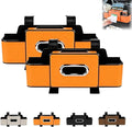 Car Organizers and Storage Box, Car Organizers and Storage Box Multifunctional with Tissue Holder, for Hold Phones, Snacks, Drinks, And Handbags