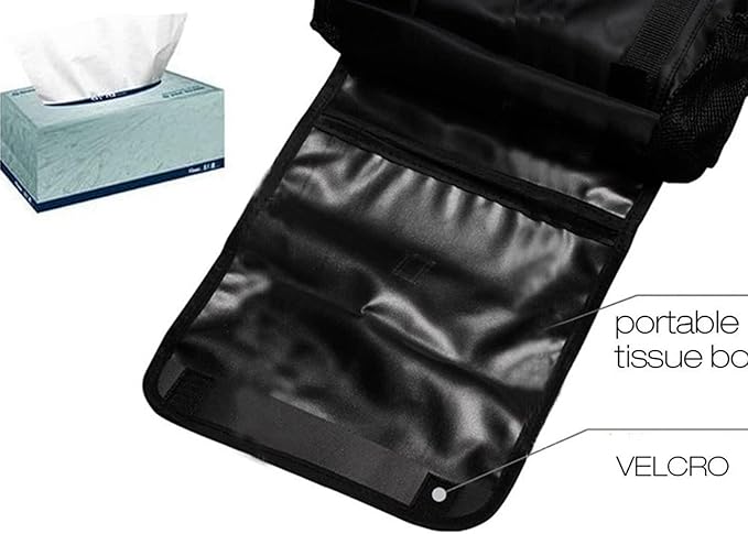 AUTOARK Standard Car Seat Back Organizer,Multi-Pocket Travel Storage Bag(Heat-Preservation),AK-002