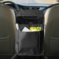 YoRise Seat Back Car Organizer, Large Capacity Oxford Fabric Car Storage Organizer with Pocket, Automotive Backseat Hanging Pet Barrier Protector Accessories for Document, Purse, Handbag (Black)