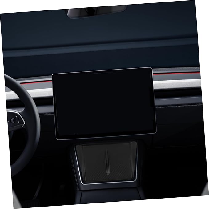 NUOBESTY Wireless Charging Pad for y Silicone Car Mat Center Console Accessory Phone Holder Slip Surface