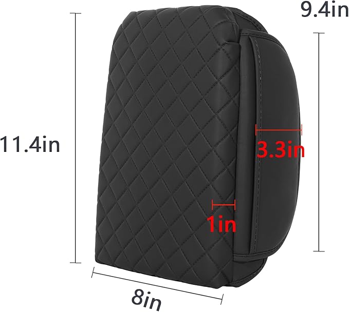 Console Cushion Cover for Toyota Tacoma 2016-2023 SR SR5 Off-Road PreRunner TRD-Sport pro Limited Tacoma Organizer Armrest Storage Box Cover Tacoma Interior Accessories