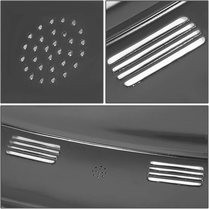 DNA MOTORING Dash Cover Overlay Compatible with 02-05 Ram 1500/03-05 Ram 2500 3500, Dash Board Cover Cap Bezel, ZTL-Y-0092