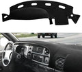 Yiz Dashboard Cover Dash Cover Mat Pad Custom Fit for Dodge Ram 1500 2500 3500 1998 1999 2000 2001 (98-01Black) Y21