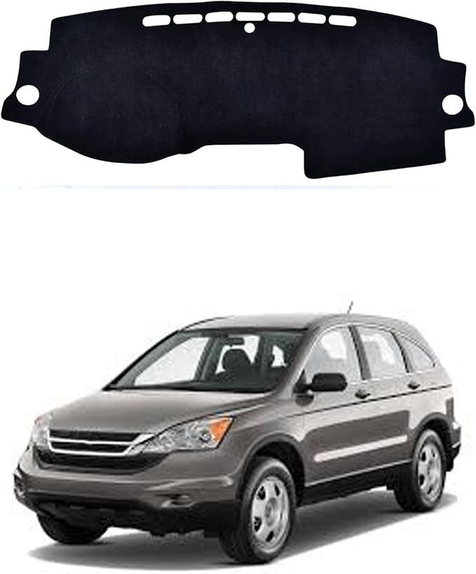 Dashboard Mat Cover for Honda CR-V 2007-2011 Nonslip Center Console Sunshield Glare UV Rays Protector Accessories