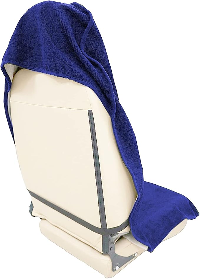 LoyaGour Car Seat Cover Protector Front Seats,for Gym Workout,Running,Swimming,Beach and Hiking,Waterproof Sweat Towel Bucket Seat Covers for Cars SUV Trucks (Blue, 2Pcs)