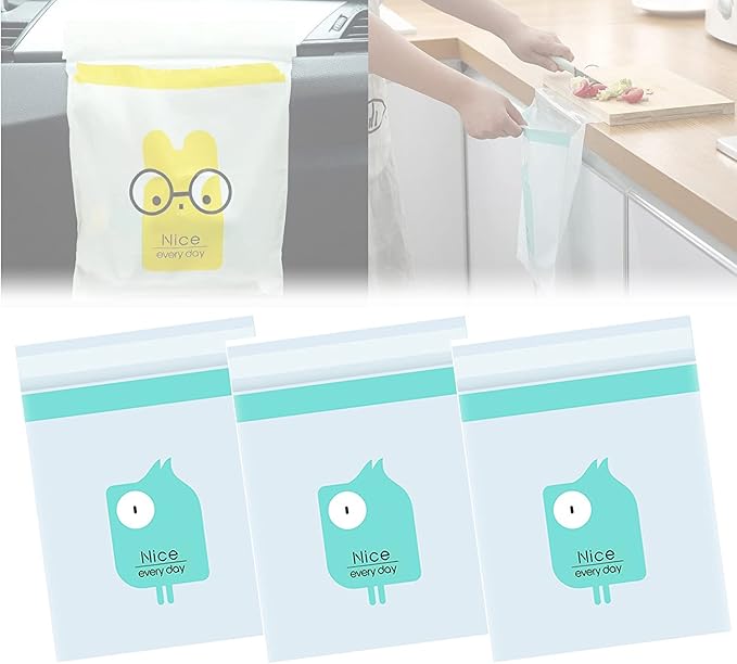45pcs Car Trash Bag Disposable