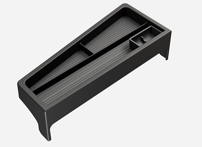 For VW ID.4 Dashbaord Center Console Organizer for 2025 2026 VW ID.4 (S/Pro/Pro S/Pro S Plus) Center Console ABS Storage Tray Insert, OEM Fit, Non-Slip Waterproof Interior Accessories - 12.9 Inch ONLY