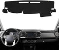 KEYOOG Dashboard Cover Dash Mat Fit for to-yota Tacoma 2023-2016 (Without HUD Models),Car Dash Board Mat Anti-Glare Carpet,Non-Slip Pad Sunshield Protector (Black)