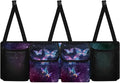 Purple Butterfly Trunk Organizer for Car Large Capacity Car Organizer, Foldable Trunk organizer for SUVs & Sedans, Space Saving Car Organization for Car Accessories, Tools, Sundries