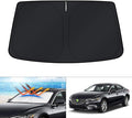 KUST Windshield Sun Shade for Mazda 6 2014-2021 Mazda6 Accessories Custom Fit Sunshade Foldable Window Sun Visor Protector Blocks UV Rays Keep Your Car Cooler