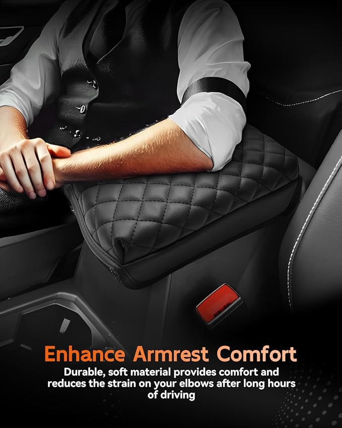 CDEFG for Volkswagen Taos 2022-2025 2026 Center Console Cover Armrest Box Cover for VW Taos (S, SE, SEL) Accessories Console Arm Rest Protector
