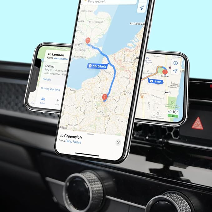 BEERTE fits for Magsafe Car Mount for Honda Civic 2022-2026 [20 Strong Magnets] Magnetic Phone Holder for iPhone 17 16 15 14 13 MagSafe Case Car Air Vent Cell Phone Navigation Automobile Cradles