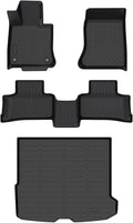 Cartist Floor Mats and Cargo Liner Fit for Mercedes Benz GLC 2023 2024 2025 (Not Fit Coupe) All Weather Anti-Slip Floor Mat for Benz GLC Accessories Heavy Duty Carpet Protection Black