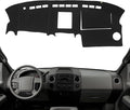KEYOOG Dashboard Cover Dash Mat Fit for 2008-2004 Fo-rd F-150 (for Left Hand Drive),Car Dash Board Mat Anti-Glare Carpet,Non-Slip Pad Sunshield Protector (Black)