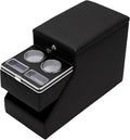 Universal Center Console Between Seat for Minivans, SUVs, Middle Van Console Floor Console Organizer Storage Box (with Locking Design)