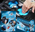 Cleaning Gel for Those Hard to Reach Places, Automotive Cup Holder Electronic Keyboard Office, Slime Gel Cleaner Dust Crumb Removal (Blueberry, 12 Pack)