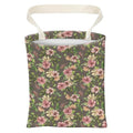 Car Trash Can, Cute Car Trash Bag, Hanging Car Organizer and Storage Bag, Trash Bin for Car Accessories, Vehicle, Travelling, Camping Cute Pink Floral Leaf