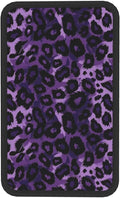 Center Console Armrest Cover Purple Leopard Print Car Accessories Cushion Protector Pads Cheetah Animal Arm Rest Cover Scratch Resistant Center Console Covers