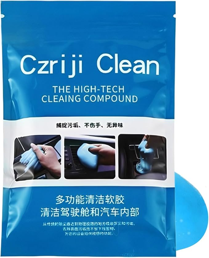 Car Interior Plus Cleaners - Detail Kit For Car Cleaning Gel | Cleaning Gel | Reusable Deformable Jelly Filler For Vehicle Dashboard Air Vents