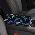 1pc Center Console Armrest Cover Pad 12.6x7.5 inch Dragonfly Neoprene Car Armrest Cushion Waterproof Armrests Seat Box Cover Protector for Universal Cars Vehicles SUVs