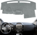 Dash Cover Dashboard Cover Mat Pad for Nissan Titan 2004-2012 / Armada 2004-2007,w/o Cutout for NAVI and Sensor (Dark Gray) Y30
