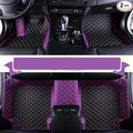 Custom Making Car Floor Mats Compatible with Audi BMW Mercedes-Benz Toyota Lexus Honda Infiniti Nissan Hyundai Kia All Models 2005-2026 (Black Beige and Purple)
