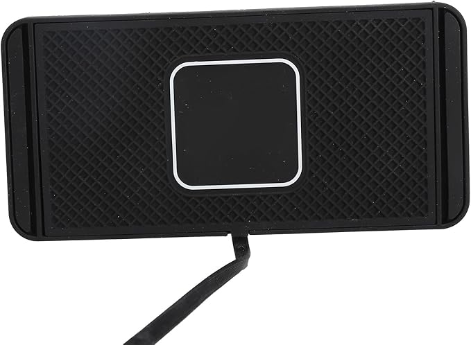 Drfeify 15W Fast Wireless Car Charger Charging Pad Nonslip Phone Charger for Safe Driving