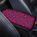 Produced Auto Center Console Pad, Neoprene Car Armrest Seat Box Cover Protector Protects from Dirt, Damage, Pet Scratches,Old Damaged Consoles (Leopard)