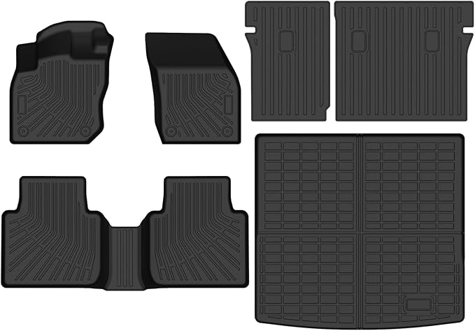 Cartist Floor Mats & Cargo Liner Fit for Volkswagen Tiguan 2025 Accessories All Weather Cargo Liners Carpet Protection