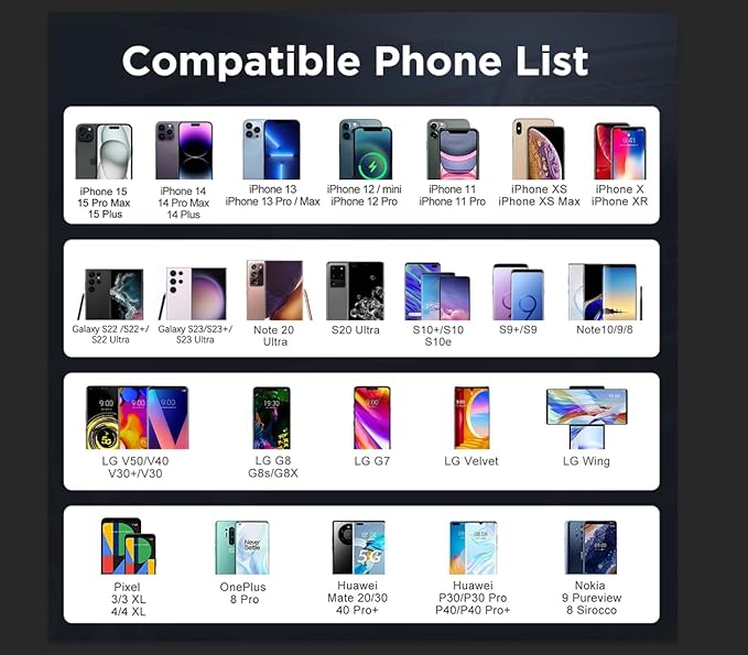 Wireless Charger for Subaru Forester 2024 2023 2019 2020 2021 2022,for Subaru Crosstrek Accessories 2018-2023,for Subaru Impreza 2017-2023 Center Console Organizer Wireless Charging