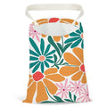 Pykfrhh Flower Car Trash Can, Car Trash Bag Hanging, Waterproof Cars Back Seat Hanging Organizer and Storage Trash Bags for Vehicle Travelling Camping