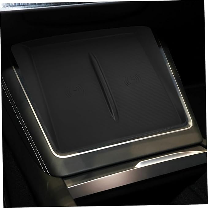COHEALI Wireless Charging Pad for y Center Console Accessory Soft Silicone Easy Installation Non-Slip