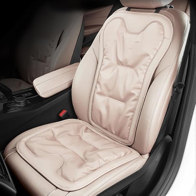Car Seat Cushion, Personalized Lumbar Support Cushion, Custom Pain Relief Seat Cushion for Long Driving, Car, Office or Home Chair (2PCS-Front Seat Cushion-C)