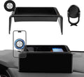 Karltys Magnetic Phone Holder, Dashboard Organizer Phone Mount with 2 Options iPhone MagSafe & Clip-in Holder for Mazda CX5, 360° Rotation Phone Holder for Mazda CX-5 2022-2025 10.25-Inch Screen
