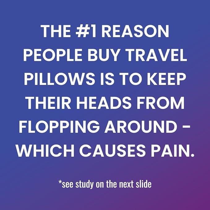 Cabeau Travel Pillow for Long Flights – Evolution X - Memory Foam Neck Support - Comfort On-The-Go for Airplane, Train, and Car (Sapphire) with Evolution X Travel Bag - Black