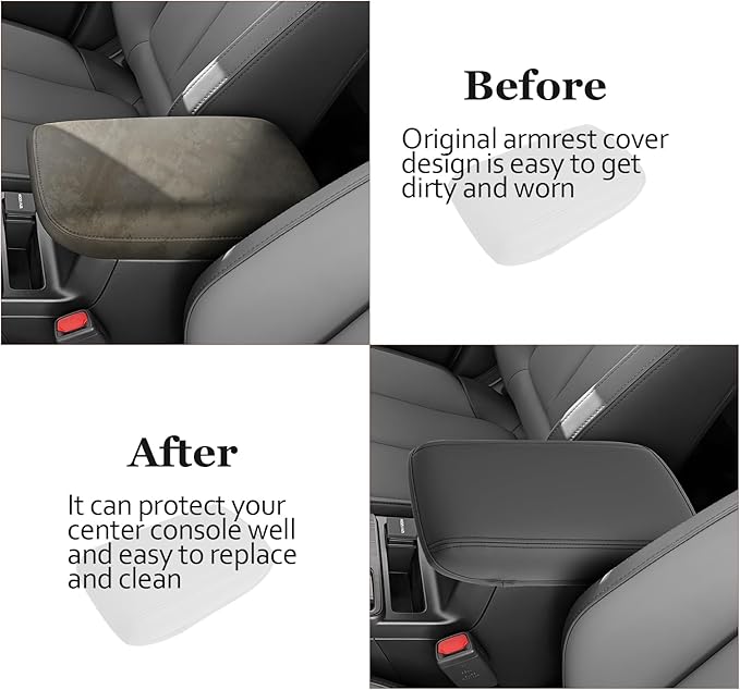 SKTU 2026 Outback Center Console Cover for 2026+ Subaru Outback (Premium/Limited/Touring/Wilderness/Limited XT/Touring XT) Armrest Cover Subaru Outback 2026 Accessories Soft Center Console Cushion