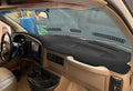 Dash Cover Mat Custom Fit for Chevy Chevrolet Express/GMC Savana Van Dashboard Pad Cap Carpet Protector K200 (Black)