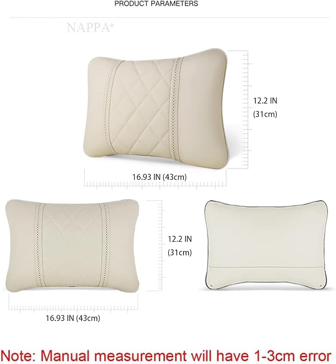Lumbar Support Pillows for Car Automotive Seat Cushions Lower Back Pillow for Mercedes Benz Maybach S-Class Waist Pillow Car Accessories